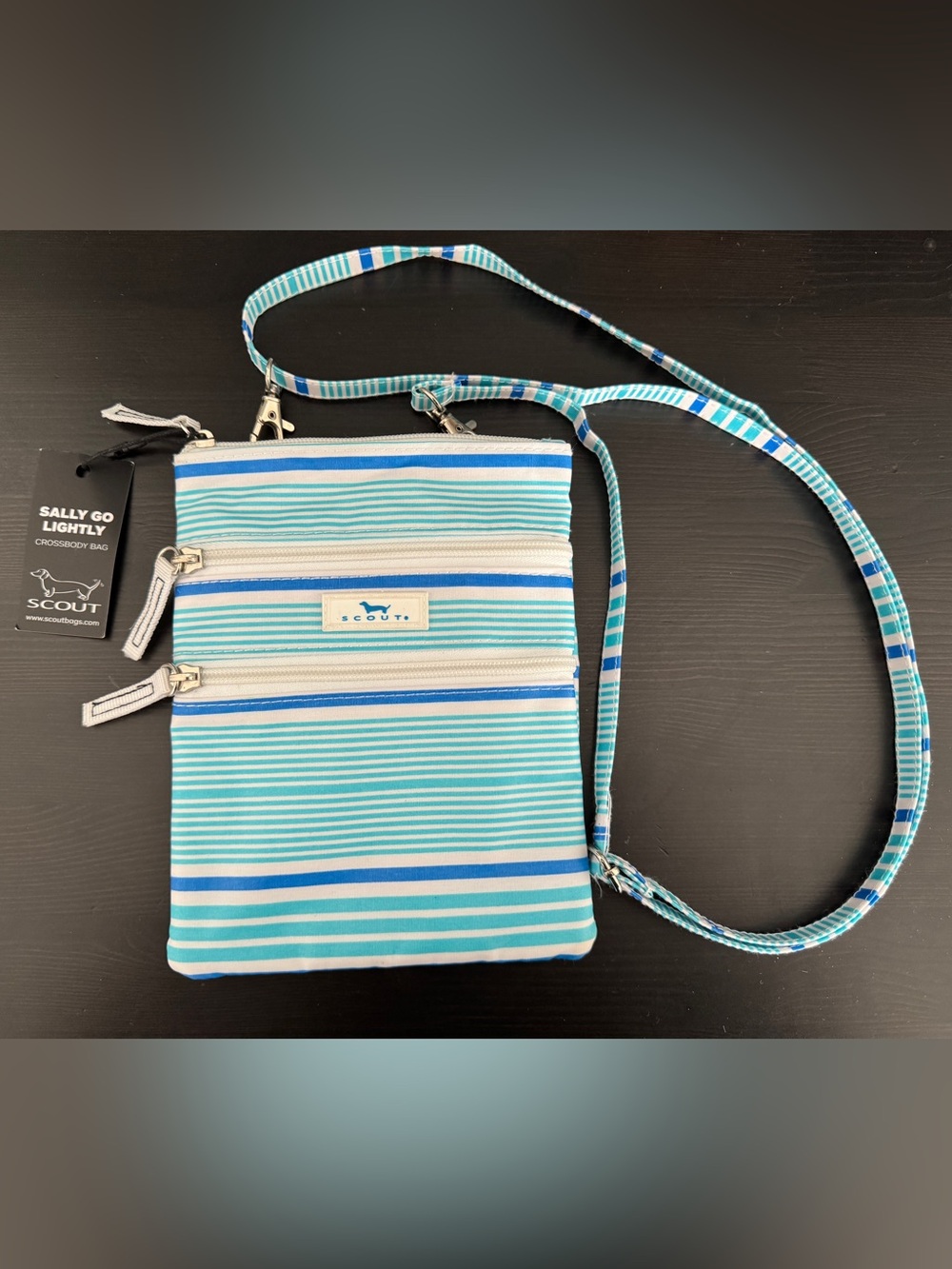 BNWT SCOUT Sally Go Lightly Crossbody Bag “Seas the Day”